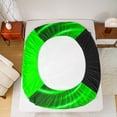 thumbnail image 5 of Feelyou Cartoon Green Basketball Full Size Sheets, Neon Abstract Ombre Bed Sheets, Teens Kids Boys Girls Sheet Sets, Luxury Bedroom Decor, 4 Pieces, 5 of 7