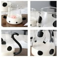 thumbnail image 4 of Cateissary Hervidor de vidrio de leche Linda cafetera portátil para leche pequeña Type3 NO3, 4 of 6