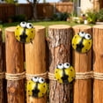 thumbnail image 4 of Gold Iron Ladybug Beetle Wall Hanging, Metal Garden Decor for Outdoor Courtyard Fence Balcony Tree Wall Art, 4 of 6