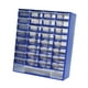 thumbnail image 5 of Organizador de armario de almacenamiento con cajones para montar en la pared, con divisor y contenedor para herramientas. Azul, 5 of 9