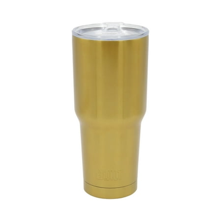 Built 30-Ounce Double-Walled Stainless Steel Tumbler in Craft Gold