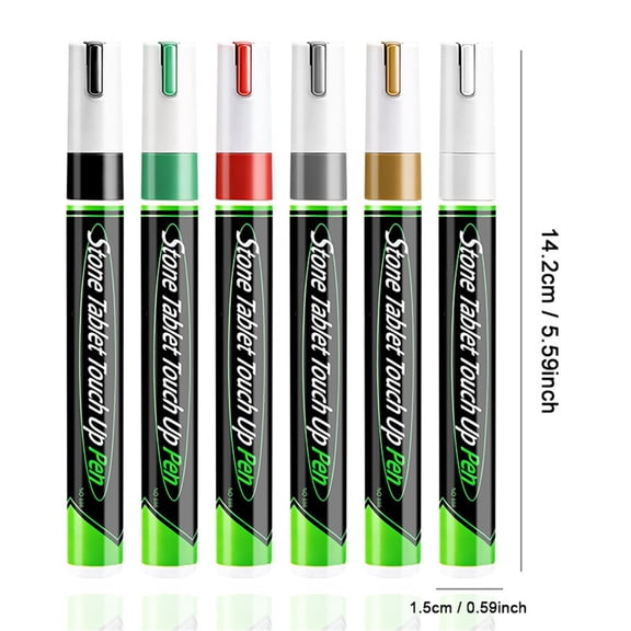 Waterproof Metal Restoration Marker Durable for Repair Lettering Art Touch Up