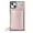 Rosegold, variant on iPhone 14 Crossbody Wallet Case, Zipper Pocket Phone Case Cross Body Strap with RFID Blocking Carring Bag Purse Credit Card Premium Leather For iPhone 14 - 6.1", Rosegold