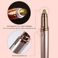 thumbnail image 2 of Recortador de cejas eléctrico para mujer, lápiz moldeador de cejas, removedor de vello facial para maquillaje, afeitadoras de cejas automáticas indoloras, depiladora, 2 of 5