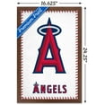 thumbnail image 3 of MLB Los Angeles Angels - Logo 17 Wall Poster, 14.725" x 22.375", Framed, 3 of 5