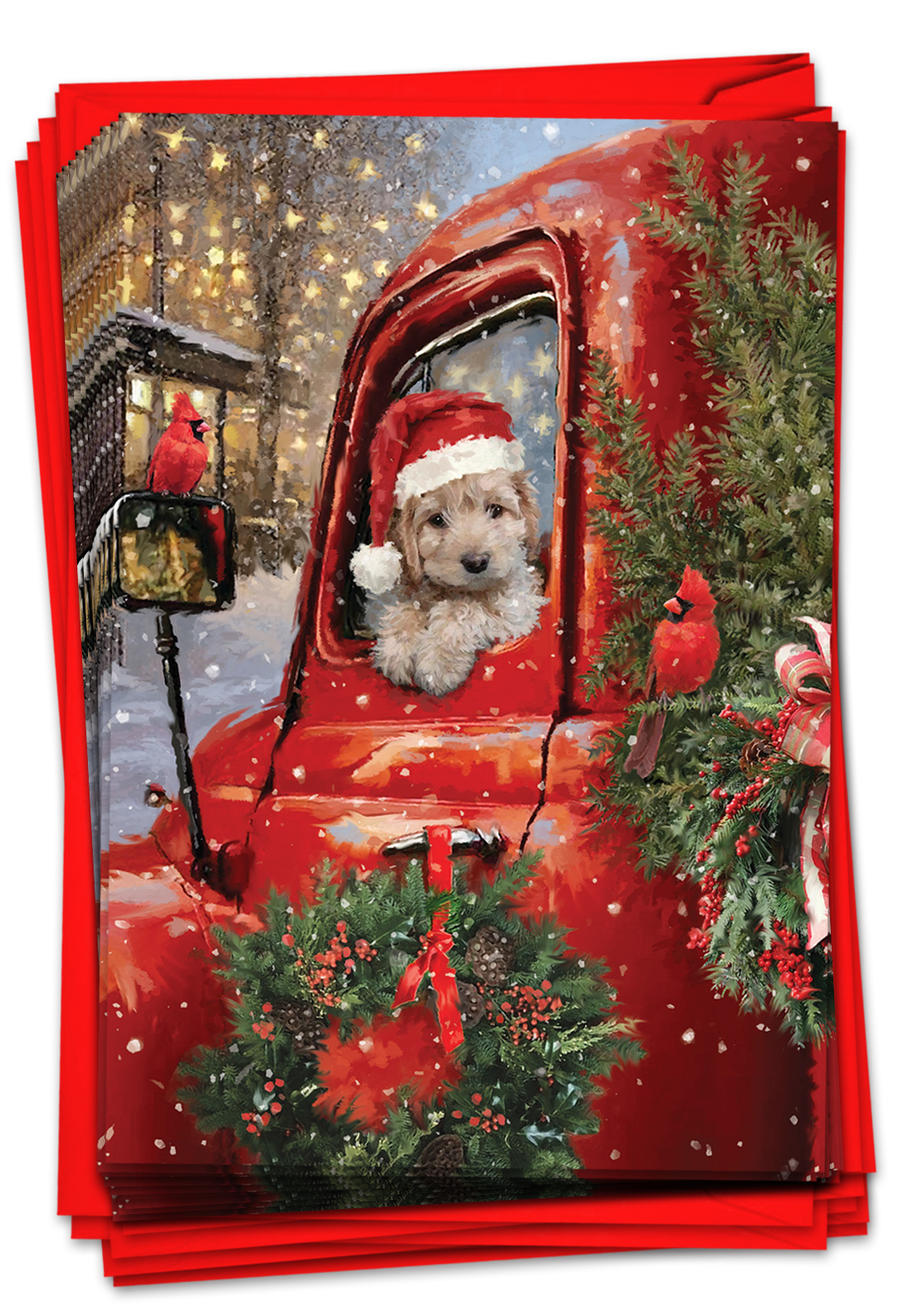 Cute Dog Christmas Cards 