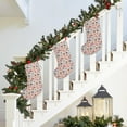 thumbnail image 5 of Picia Paris for 18in Christmas Stockings, Xmas Stocking for Kids, Holiday and Family Stocking for Fireplace or Party Decoration, 5 of 8