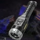 thumbnail image 4 of Linterna LED de alta potencia de 10 W con luces laterales COB | Linterna exterior de largo alcance | Brillo ajustable en 4 modos | Linterna portátil recargable por USB | Incluye cable de datos, 4 of 8