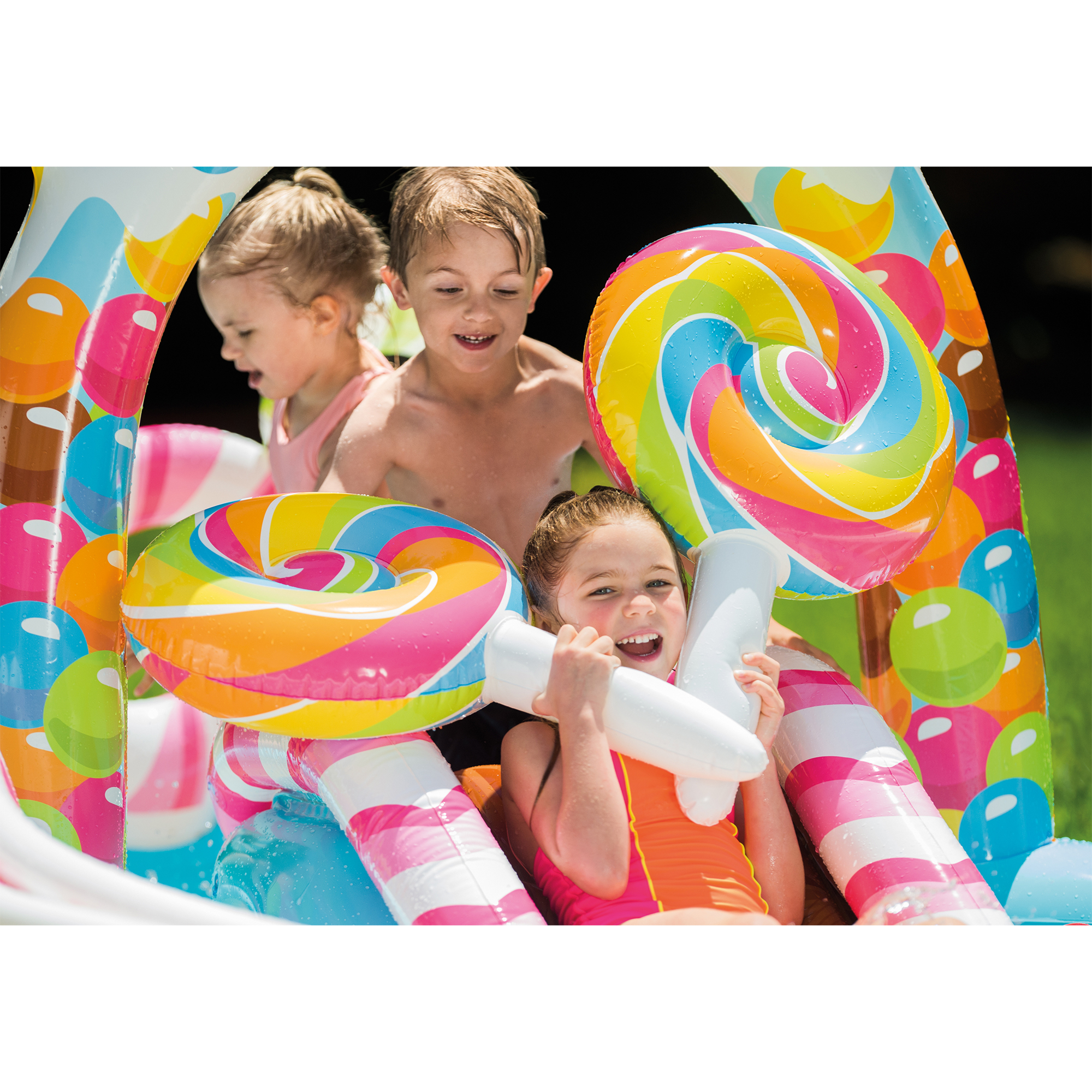 Intex Candy Zone Inflatable Pool with Water Slide photo 4