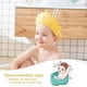 thumbnail image 2 of (Amarillo) Gorro de ducha para bebé, visera de baño para bebé, gorro de ducha para niños de 0 a 9 años, gorros de baño con visera ajustable para proteger los ojos y oídos de los niños, 2 of 5