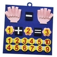 thumbnail image 2 of HILABEE Board Finger Numbers Counting Toy Addition and Subtraction Hand Number Math Blue, 2 of 9
