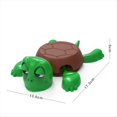 thumbnail image 4 of Posavasos con Diseño de Tortuga con Expresión Que Abre los Ojos Al Colocar la Sobre el Posavasos, 4 of 5