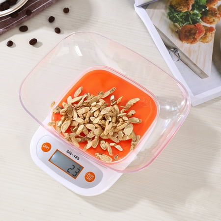 

Yoslce Kitchen Gadgets Food Bowl Scale Digital Ounces And Grams For Cooking Baking Meal Prep Utensils