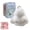 White, variant on Soft Bunny Keychain 5.8 Inches, Cute Lulu Plush Rabbit Charm with Tin Box, Fluffy Stuffed Animal Keyring for Bags Backpack Purse, 10 Colors Easter Gift for Women Girls(1PC,Purple)