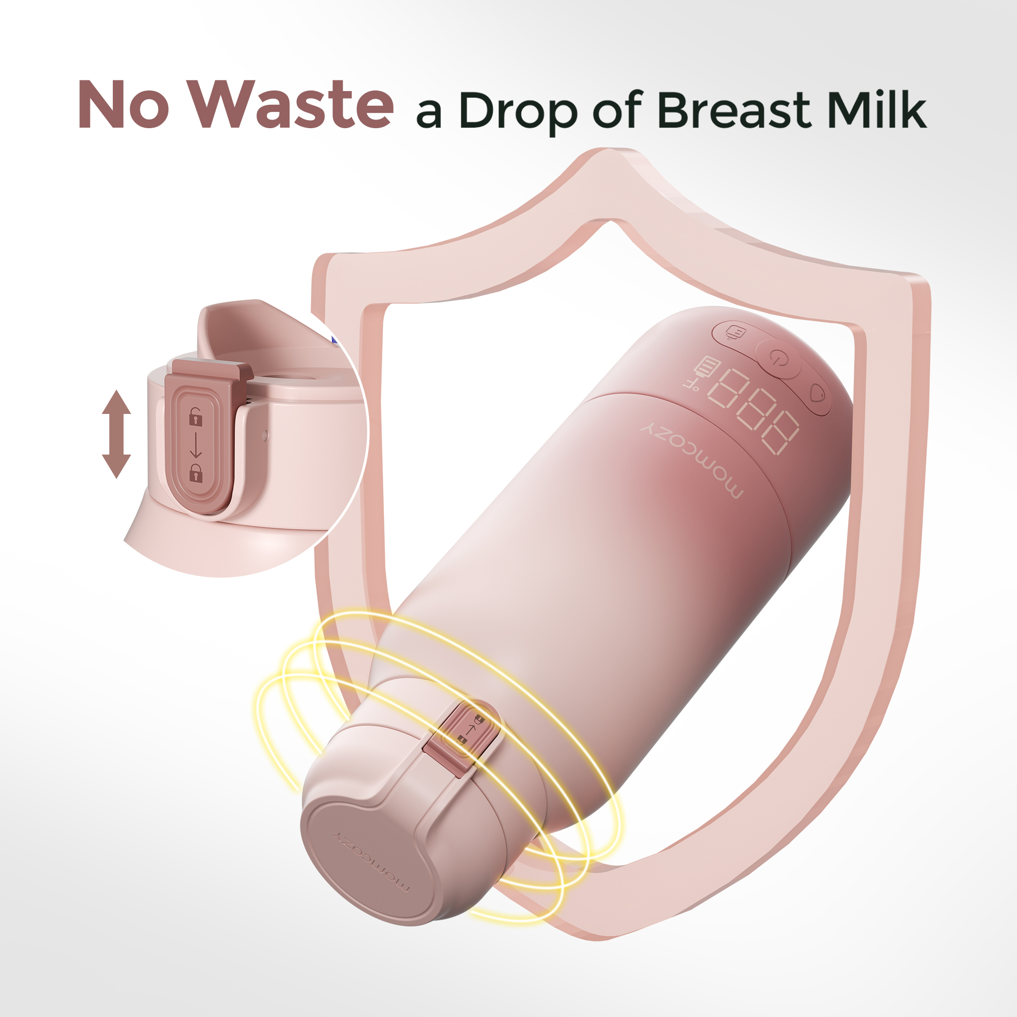 Momcozy Portable Bottle Warmer, 17oz Travel Milk Warmer photo 4