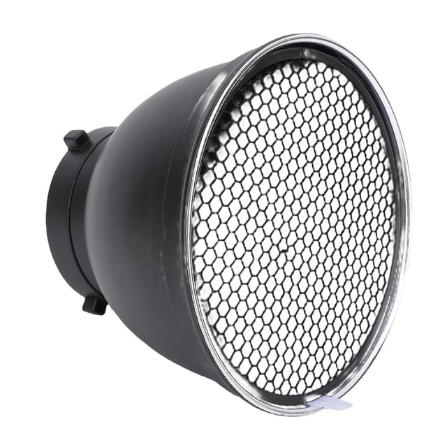 Sombra De Lámpara De Difusor Reflectador, Cuadrícula De 60 Grados Fuerte Compatibilidad Estándar Reflectador De Tono De Lámpara De Difusor Para La Luz De Flash Estroboscópico