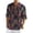 Black Paisley, variant on Men's Cotton Linen Shirts Long Sleeve Casual T-Shirts Hippie Summer Beach Tops