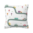 thumbnail image 1 of ZICANCN Cars Road Street Decorative Throw Pillow Covers , Couch Sofa Decorative Knit Pillow Covers for Living Room Farmhouse 16"x16", 1 of 8