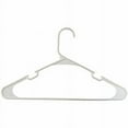 thumbnail image 6 of (2 pack) Mainstays Lightweight & Durable Plastic Clothes Hangers, White, 50-Count, 6 of 6