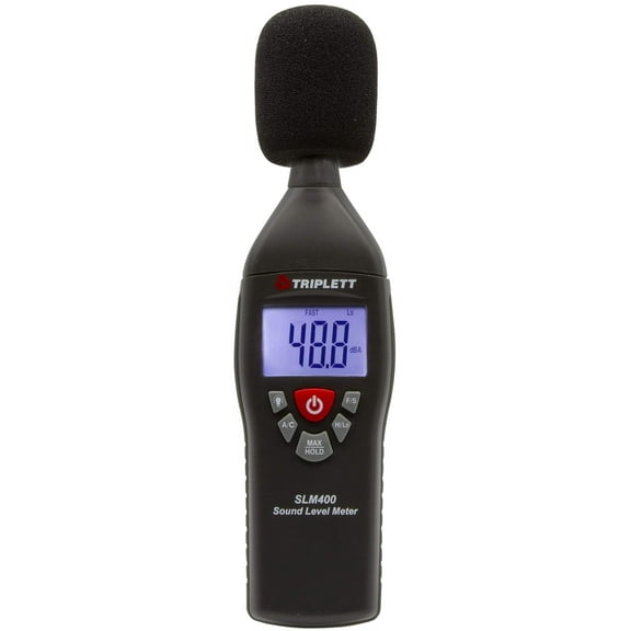 Triplett SLM400 Decibel Sound Level Meter, 35 to 130dB CA3