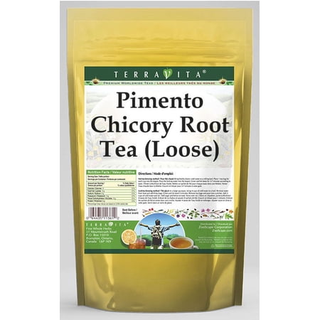 TerraVita Pimento Chicory Root Tea  (Pimento Loose Leaf Chicory Root Tea  4 oz  1-Pack  Zin: 556108)