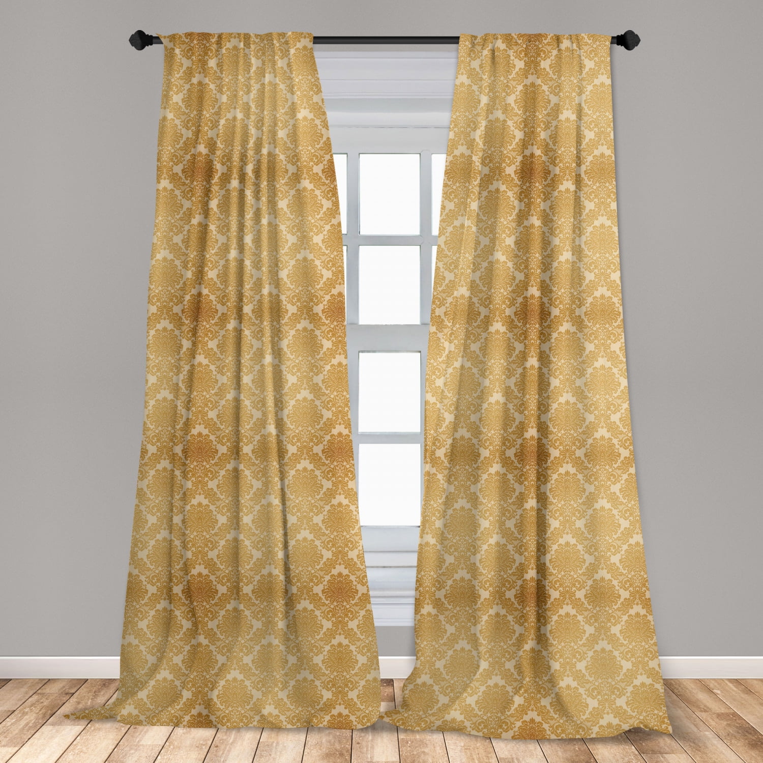Photo Curtain Lily Faces Curtain Digital Print Sliding Curtain with Motif to measure 