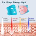 thumbnail image 4 of Máscara facial infrarroja LED WEETALL para mujer, 4 of 7
