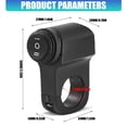 thumbnail image 3 of Universally Motorcycle Light 3 Way Switches Waterproof for 12V Systems Featuring Mounting For Grips 22-23mm, 3 of 8