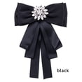 thumbnail image 2 of Qarigey Broche de aleación para colgar, tamaño compacto, mano de obra fina, joyería de moda para mujer, firmeza, pasador de pecho para mujer Accesorios de disfraces Negro Qarigey  AP017679-02, 2 of 6