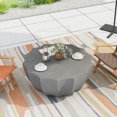 thumbnail image 2 of Waterproof Cement Coffee Table / Elegant Design for Patio & Garden Decor, 2 of 4