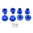 thumbnail image 4 of 4x Wheel Hex Hubs Adapter Replacing Sledge VXI Vehicle Hobby Blue, 4 of 7