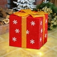 thumbnail image 6 of PEIBang Christmas Gift Boxes Christmas Decorations,10 Inch Christmas Tree Present Boxes,Christmas Home Gift Box Decorations, 6 of 6