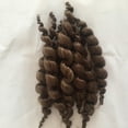 thumbnail image 3 of Peluca De mohair puro De 8 rayas Zulema para Suministros De Muñecas Renacidas, 3 of 7