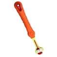 thumbnail image 4 of Cepillo de dientes para mascotas de 3 lados, cepillo de dientes multiángulo para perros y gatos, suministros para mascotas para limpieza bucal, color naranja, 4 of 5