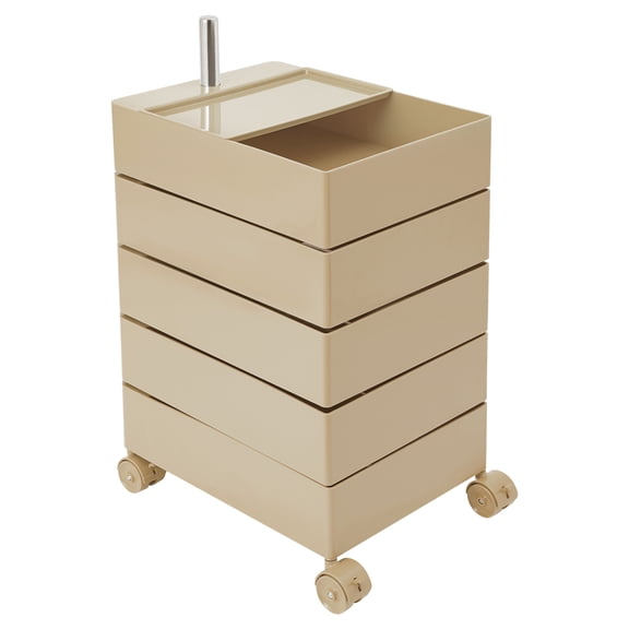 16.3*12.4*24in 360° Rotating Sofa Side Cabinet, Storage Cabinet Bedside Table, Rotating Storage Rack