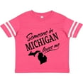 thumbnail image 3 of Inktastic Someone in Michigan Loves Me Boys or Girls Toddler T-Shirt, 3 of 5