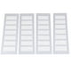 thumbnail image 1 of Vents Flues 4pcs Alloy Louvre Grille Air Vent Ventilation Cover 8pcs 30cm Silver, 1 of 3