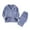 Purple, variant on TBWNWG Girls Sleepwear & Robes Kids Long Sleeve Button Down Pajamas Set for Winter Comfort Loungewear,Sizes 3-4 Years