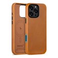 thumbnail image 1 of Funda de piel Belemay para iPhone 16 Pro con MagSafe Tan, 1 of 8