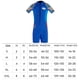 thumbnail image 2 of Ropa de piel de buceo de neopreno para niños cálida con equipo de deportes acuáticos elásticos con cremallera, 2 of 9