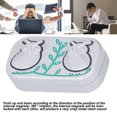 thumbnail image 3 of Metal  Slider Toy, Stress Relief Office Desk Toy For Adults, Small Portable Owl Design, Crisp Sound, Helps Change Habits, 3 of 8