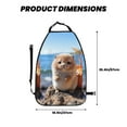 thumbnail image 2 of Fuzoiu Cute Guinea Pig Sea Print 2 Pack Kick Mat Back Seat Protector With 3 Storage Pockets, Universal Car Seat Back Organizer For Kids Pets, Waterproof Backseat Protector For Most Car, 2 of 8