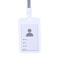 thumbnail image 1 of Plastic Card Holder for Vaccine Card Health Card Vaccine Card Protective Case Card Case Vaccine Card Holder with Lanyard Vaccine Card Holders Or Sleeves Plastic Vaccine Card Protector, 1 of 9