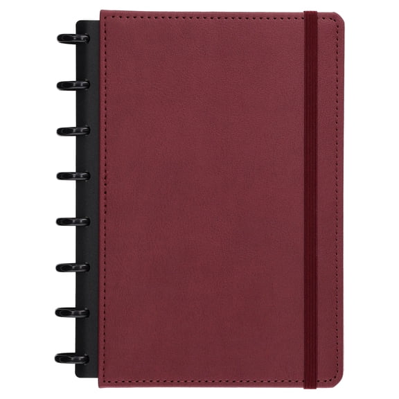 Pen+Gear Maroon Disc-Bound Ruled Journal, 6" x 8", 256 Pages