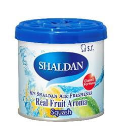 YirehStore My Shaldan Original Classic Formula, Assorted 6-cans, Apple Lemon Lime Orange Peach Squash scent, Car Cup-holder Natural air freshener