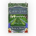 thumbnail image 2 of Williamsburg, Virginia, Garden Tours Vintage Sign (12x18 Wall Art Poster, Room Decor), 2 of 3