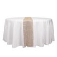 thumbnail image 2 of Balsa Circle 10x108 in Champagne Faux Diamond Rhinestones Plastic Table Runner Party Events Home Decorations Supplies, 2 of 8