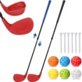 thumbnail image 1 of Juego de palos de golf Realspring ajustables para patio trasero con pelotas, paquete de 2, 1 of 6