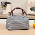 thumbnail image 4 of Clearance Lunch Box, Waterproof Reusable Portable Lunch Bag for Back to S*chool / Work / Travel / Picnic / Party, Under 1 Dollars! (Black), 4 of 7