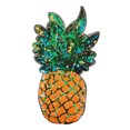 thumbnail image 1 of Parche para ropa en forma de piña, parche diseñado con lentejuelas, parche compacto para sombrero, 1 of 5
